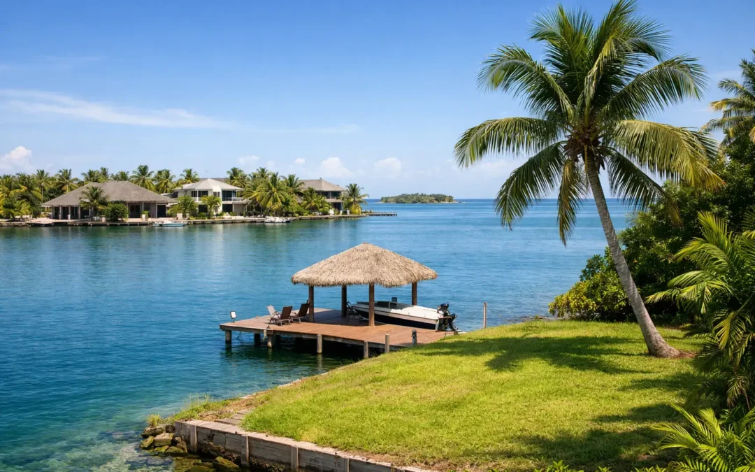 Waterfront Lot Appreciation Example Belize